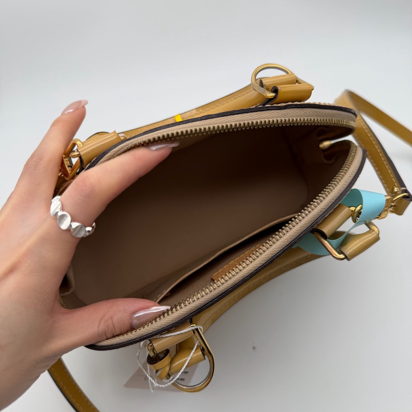 Louis Vuitton Yellow Satchel