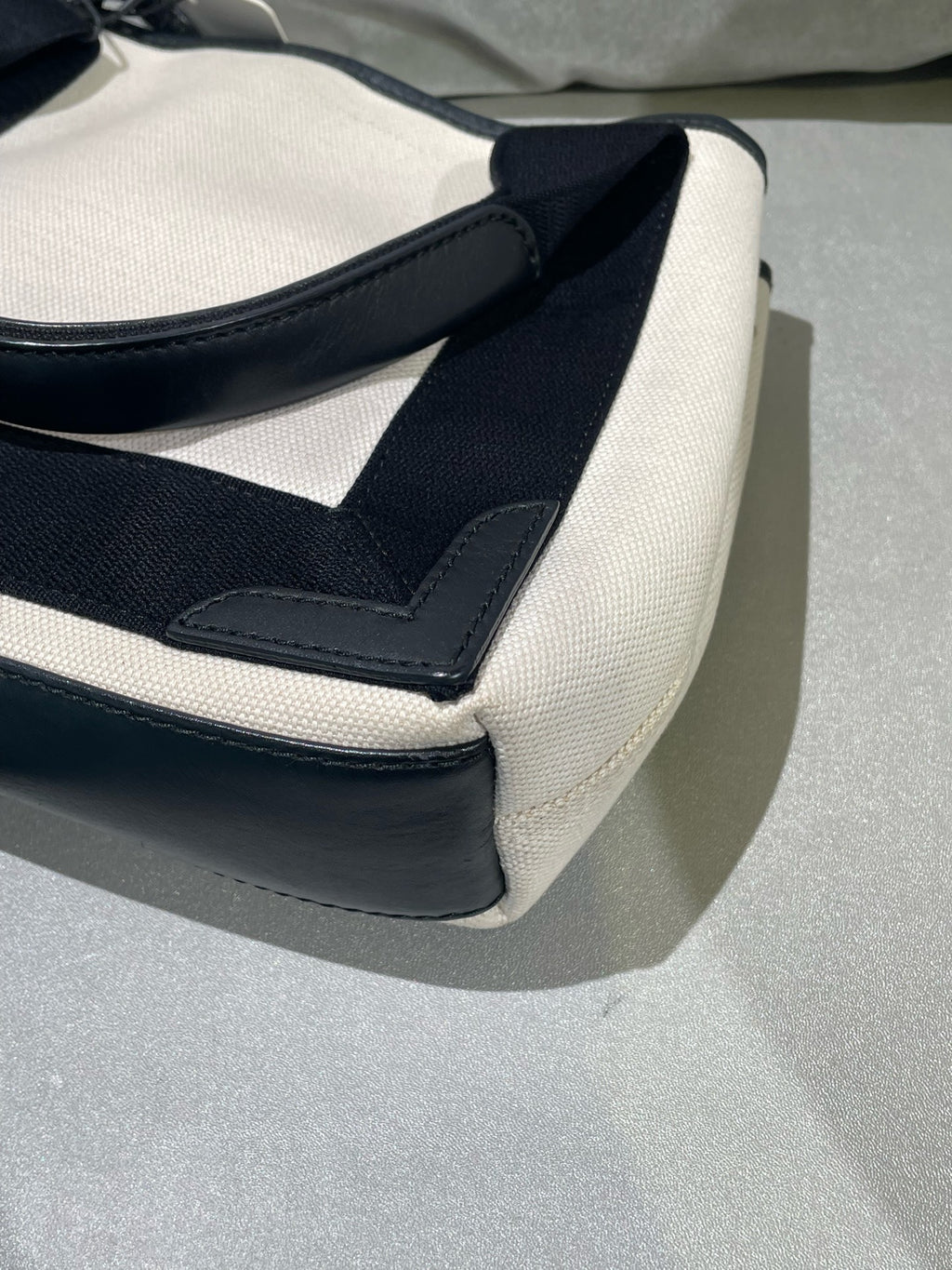 Balenciaga NAVY Canvas Tote 3903462HH3N9260