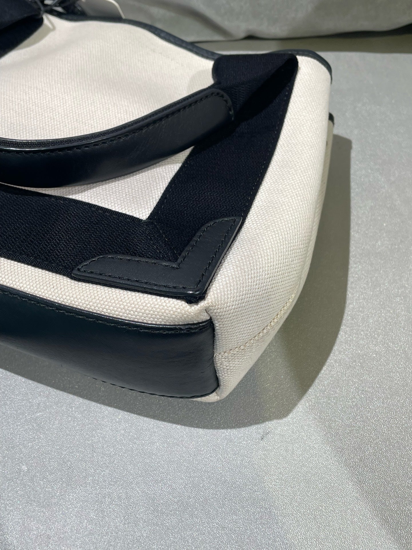 Balenciaga NAVY Canvas Tote 3903462HH3N9260