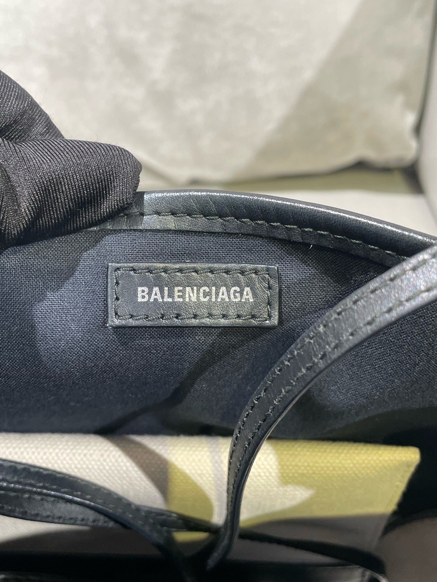 Balenciaga NAVY Canvas Tote 3903462HH3N9260