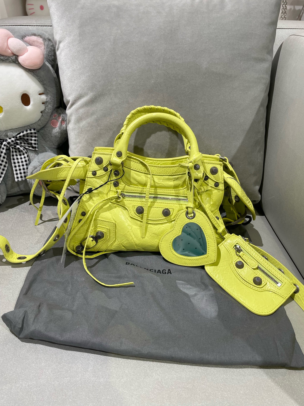 Balenciaga NEO CAGOLE Green 700940210B07302