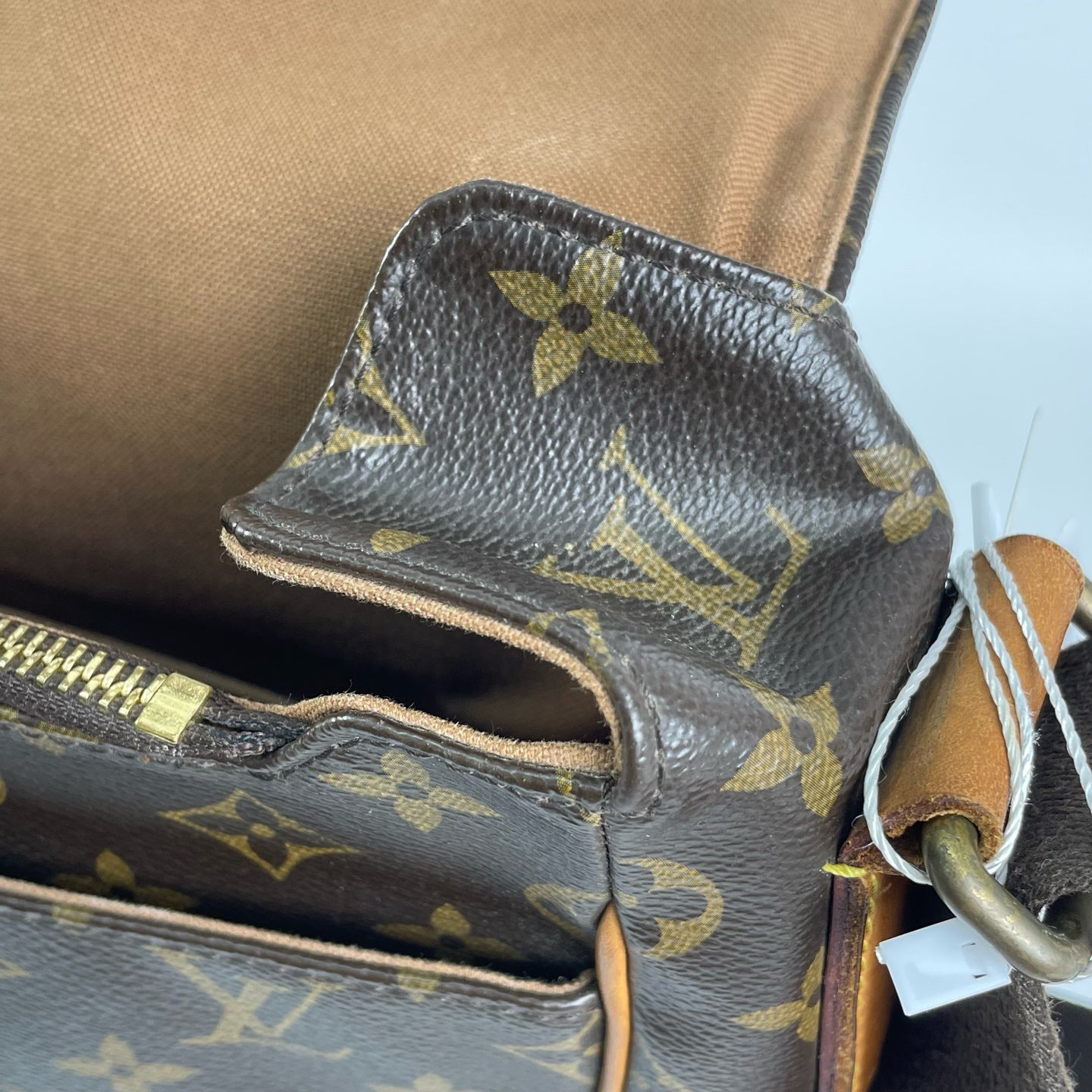 Louis Vuitton Canvas Messenger Bag