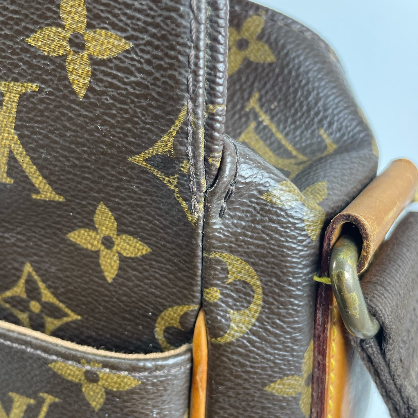 Louis Vuitton Canvas Messenger Bag