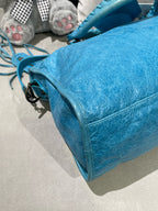 Balenciaga Blue Shoulder Bag 168028-D94JT-3725