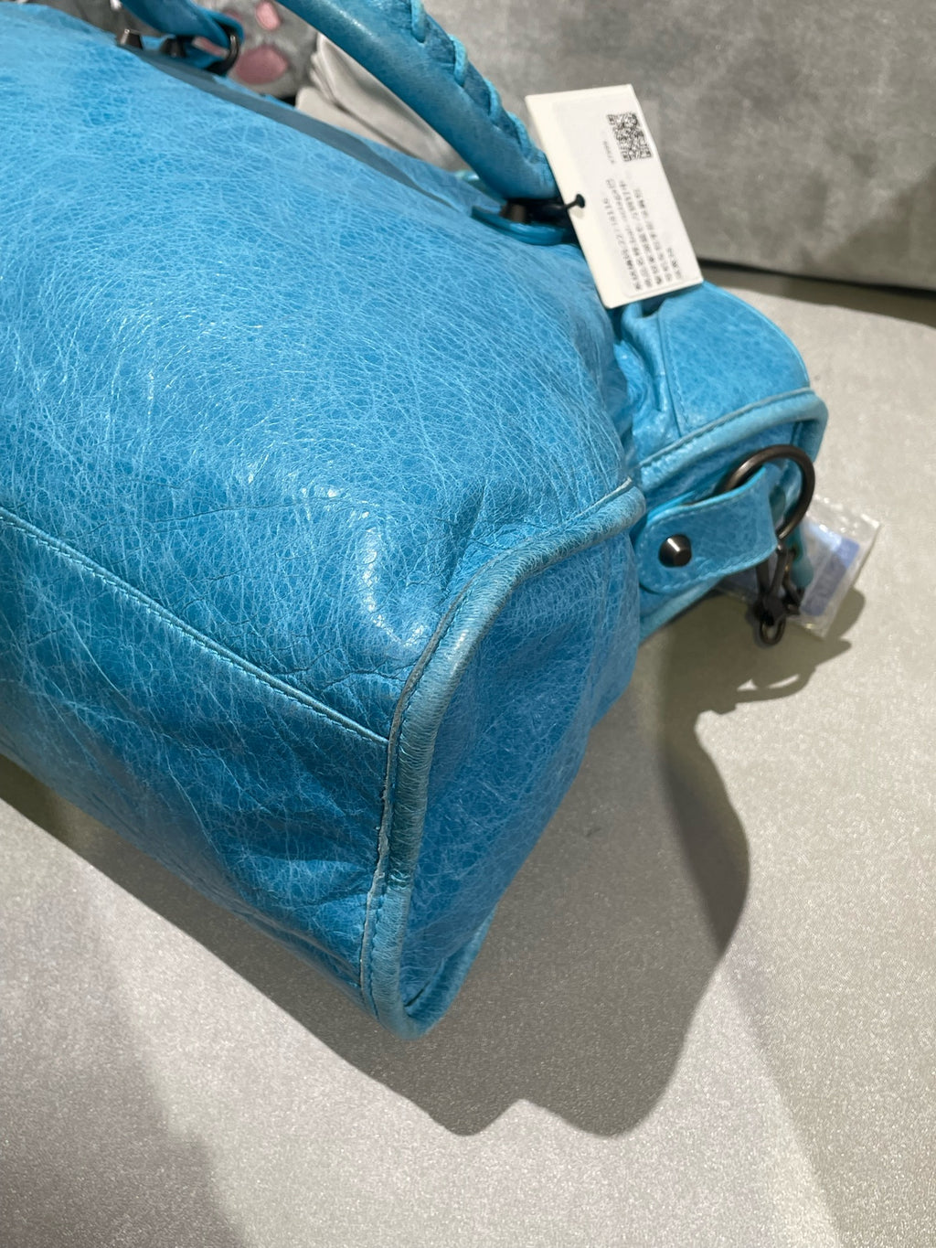 Balenciaga Blue Shoulder Bag 168028-D94JT-3725