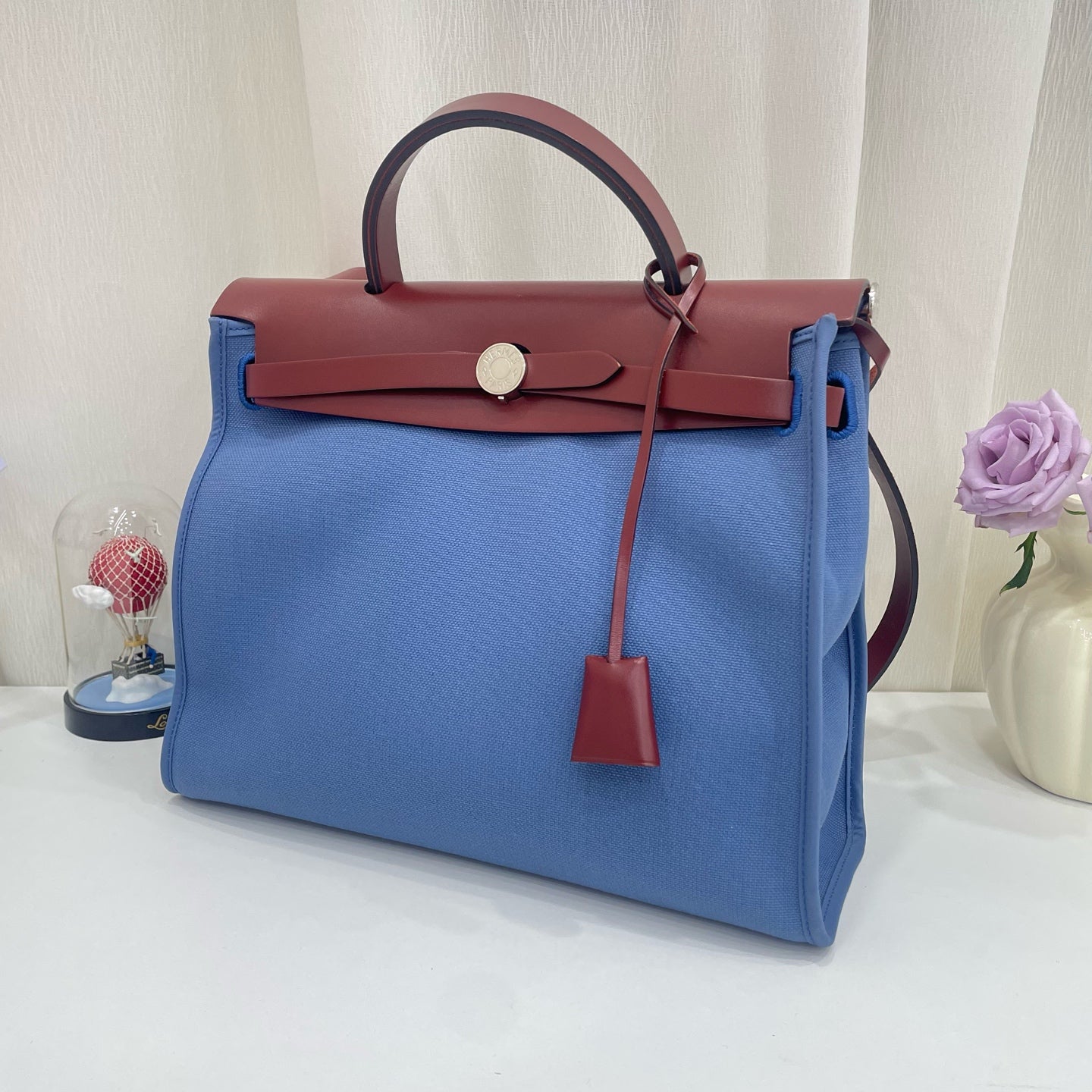 Hermes Blue Crossbody