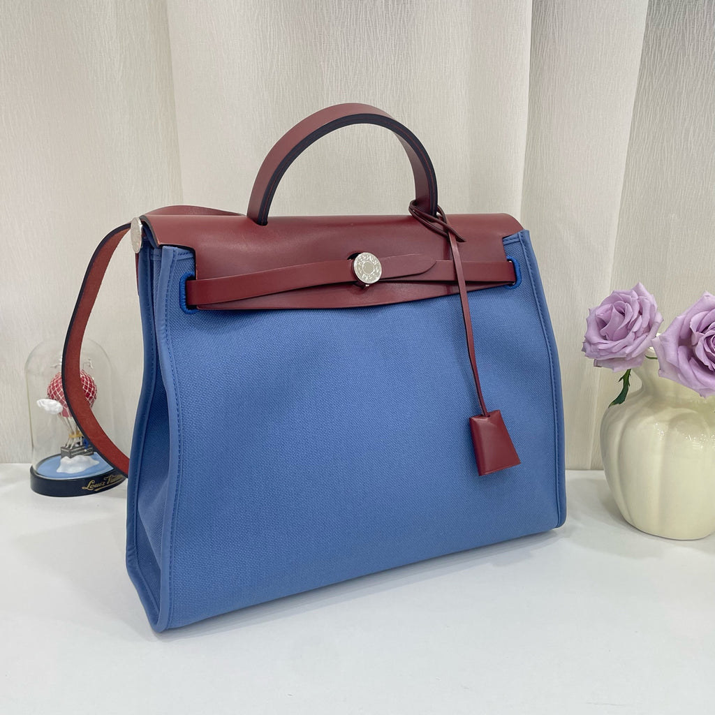 Hermes Blue Crossbody