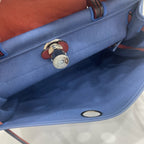 Hermes Blue Crossbody