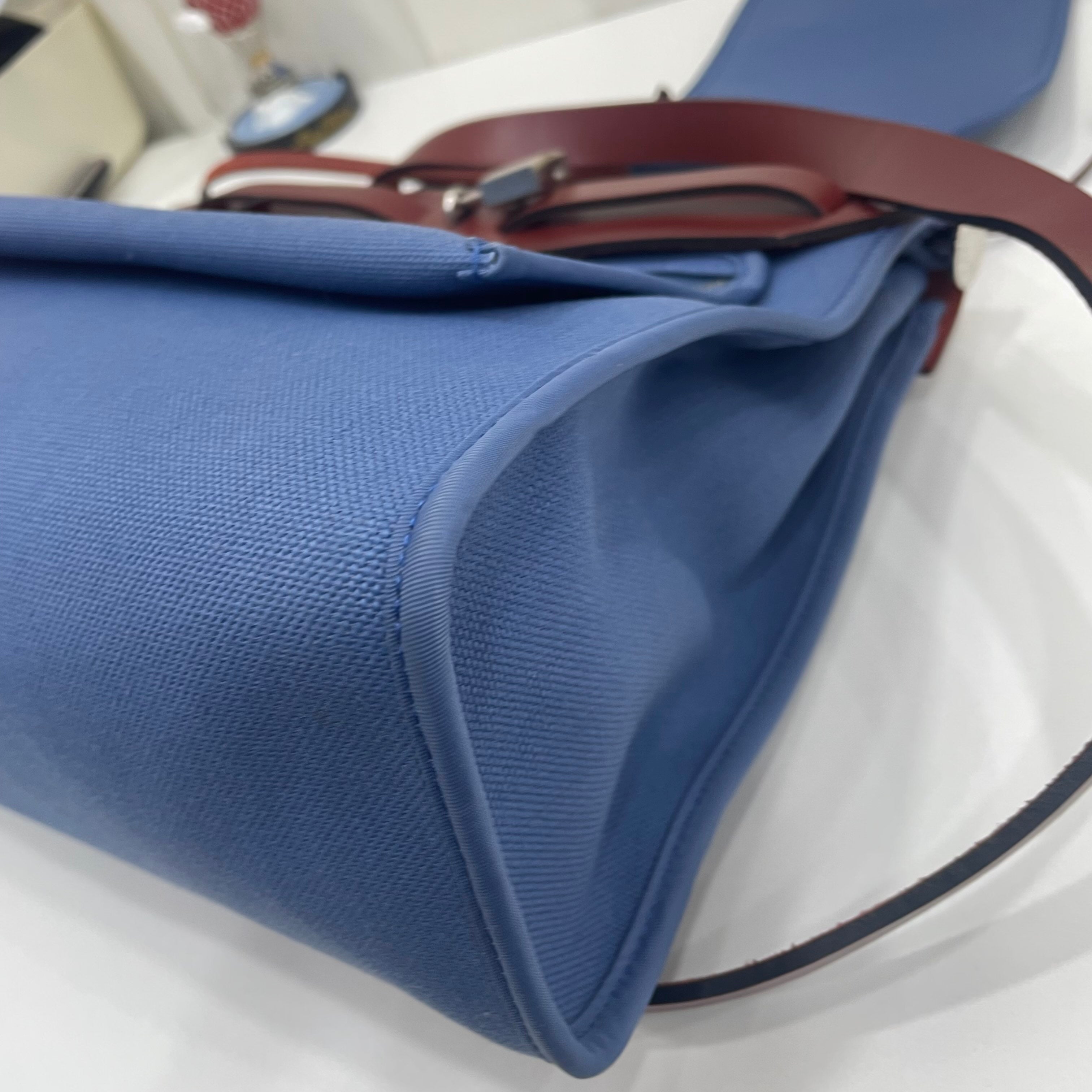 Hermes Blue Crossbody
