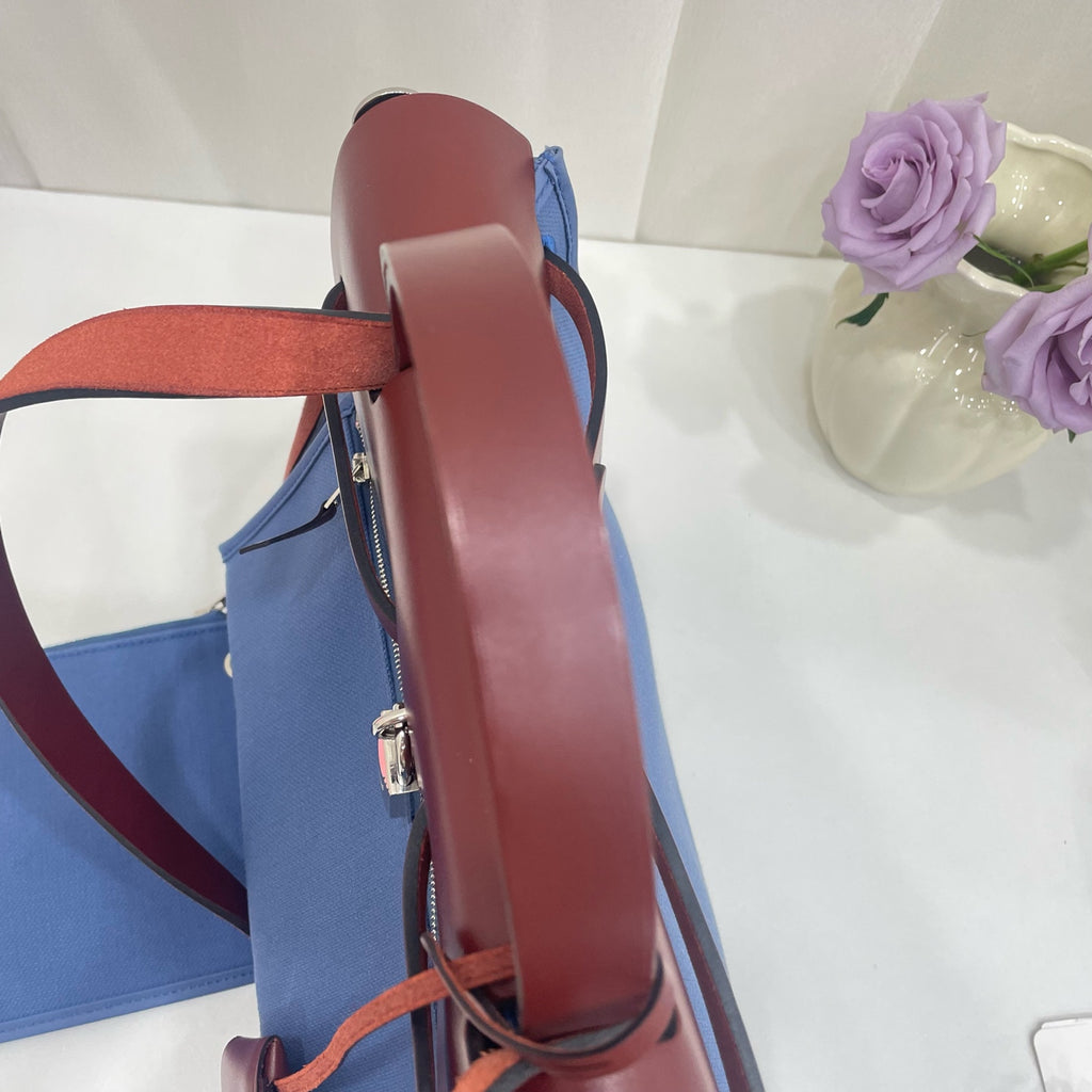 Hermes Blue Crossbody