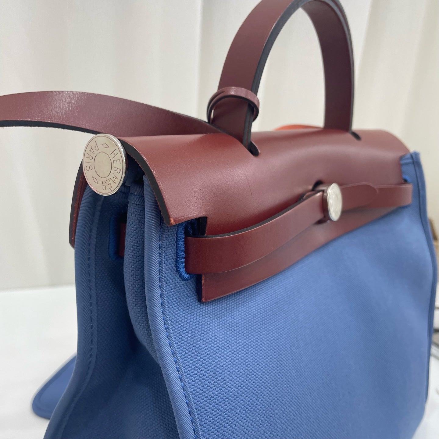 Hermes Blue Crossbody