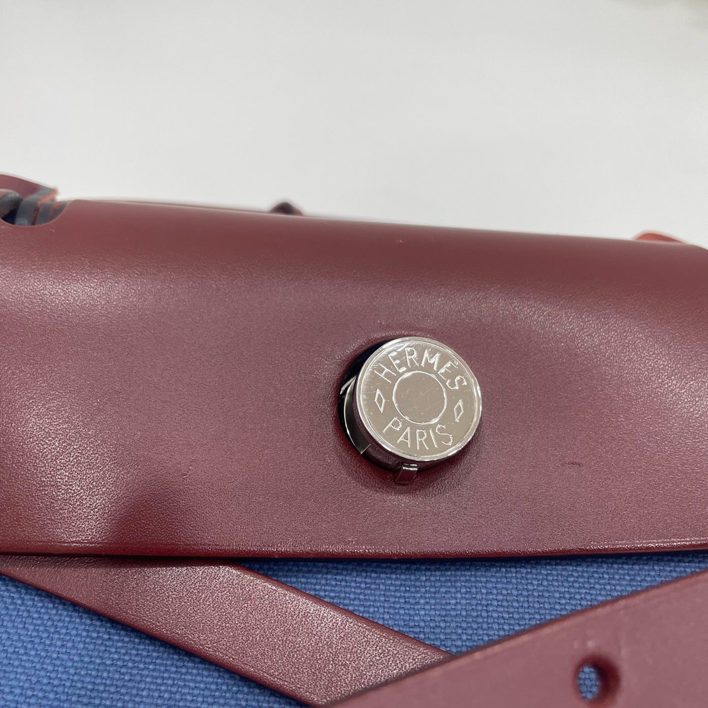 Hermes Blue Crossbody