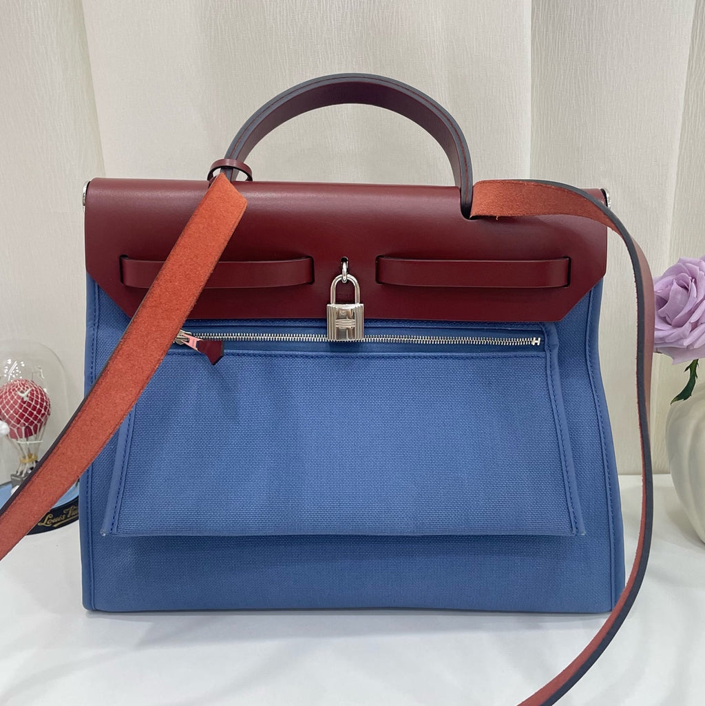 Hermes Blue Crossbody