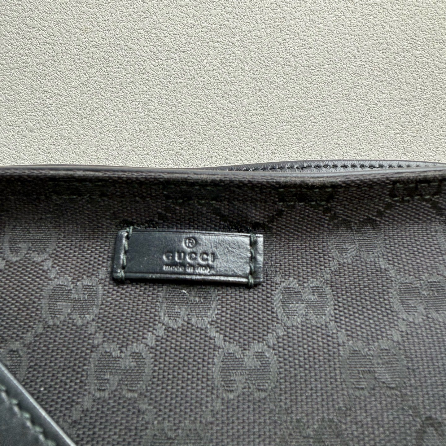Gucci Canvas Black Crossbody