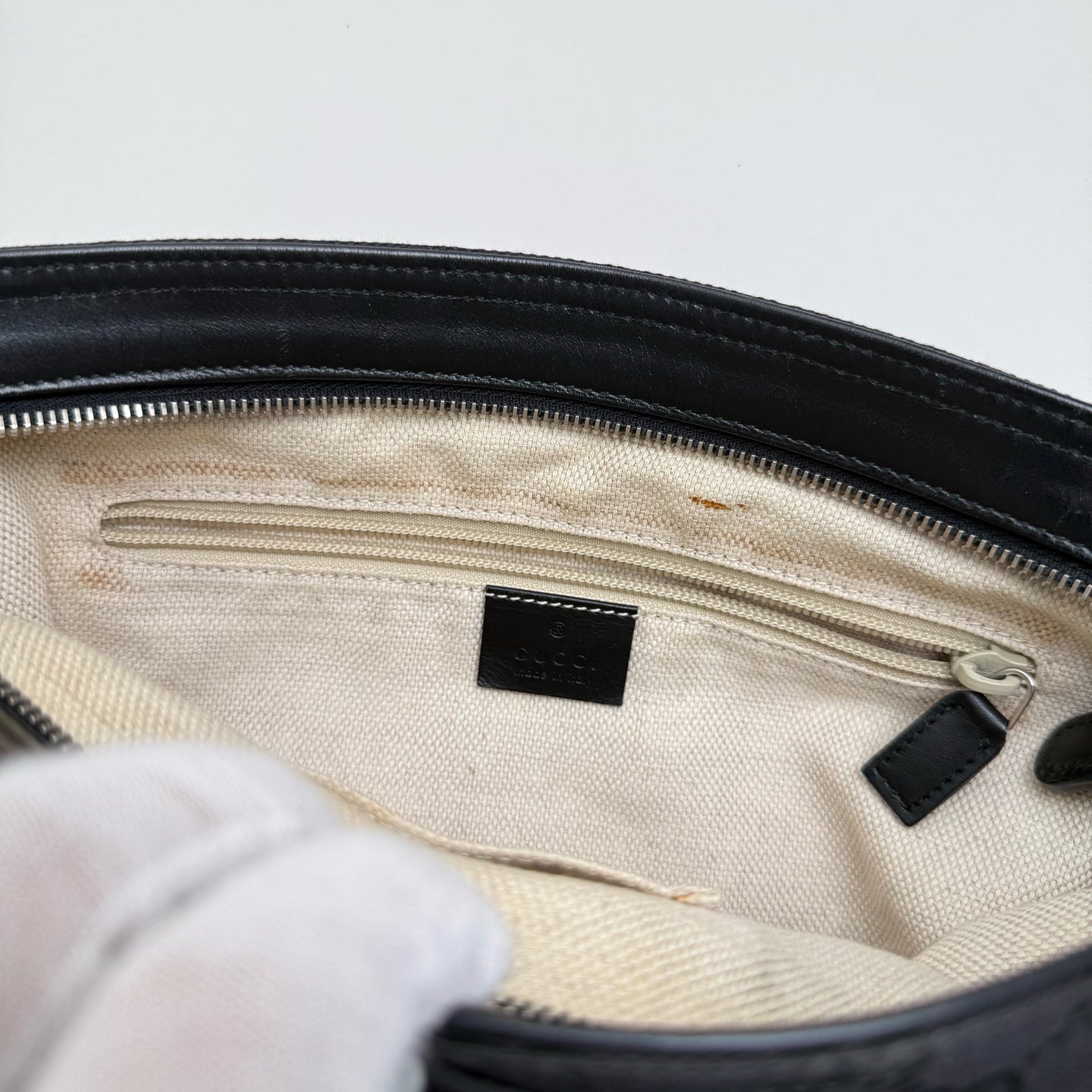 Gucci Canvas Black Crossbody