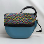 Loewe Gate Blue Saddle Bag