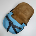 Loewe Gate Blue Saddle Bag
