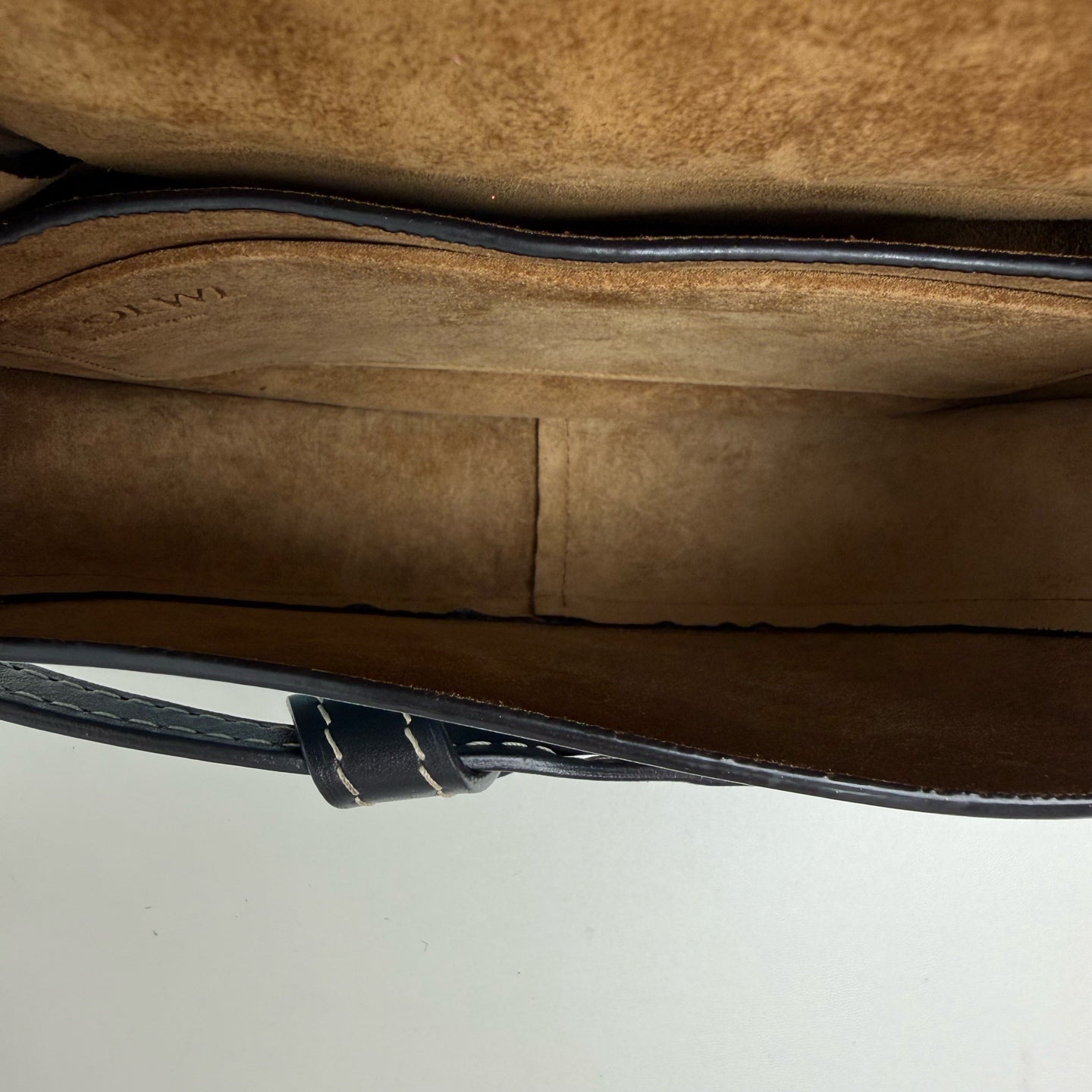 Loewe Gate Blue Saddle Bag