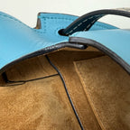 Loewe Gate Blue Saddle Bag