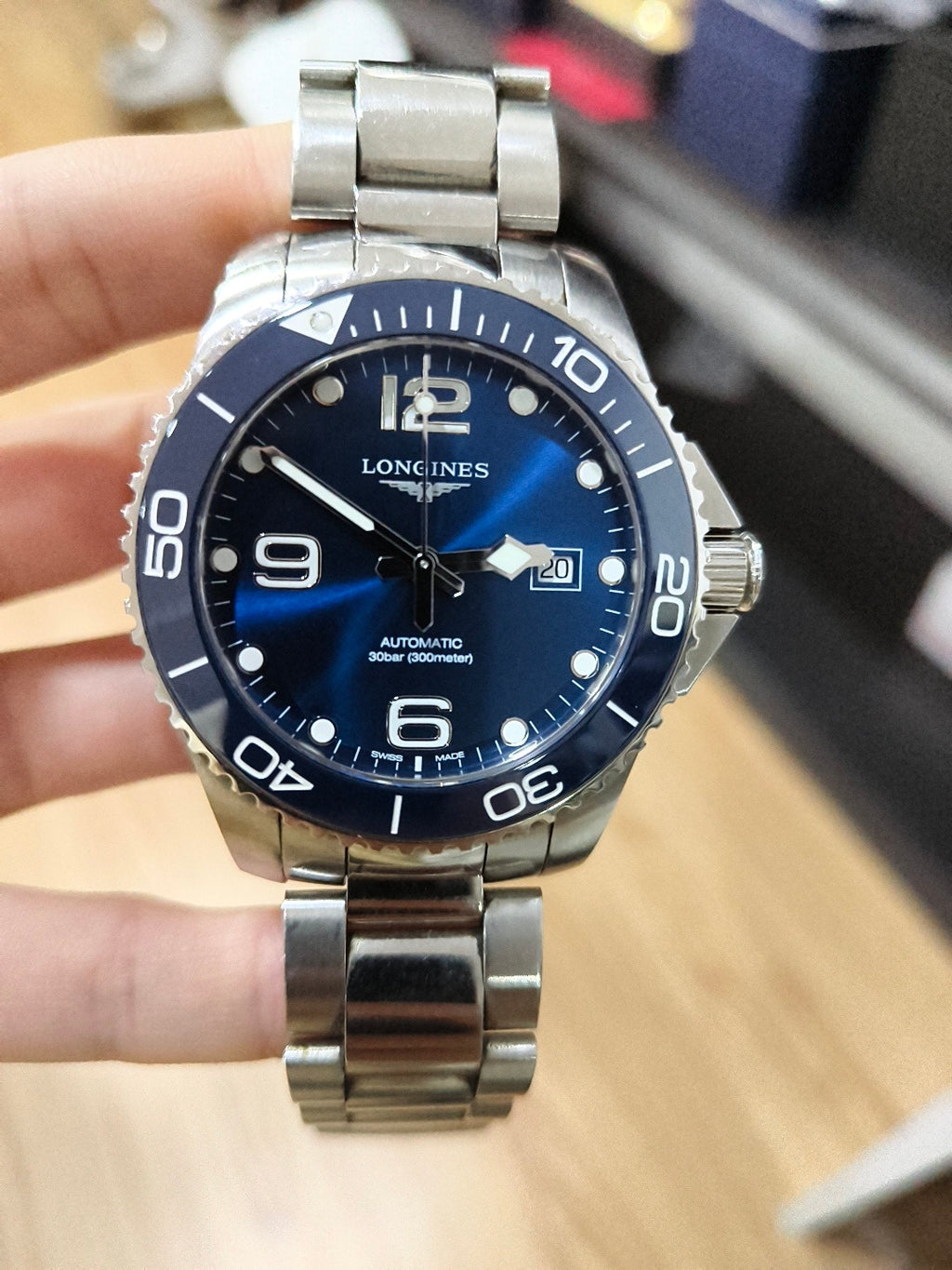 Longines Conquest Diving Series Mechanical watch 43.00mm L3.782.4.96.6