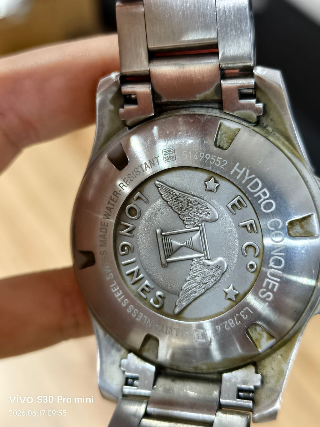 Longines Conquest Diving Series Mechanical watch 43.00mm L3.782.4.96.6