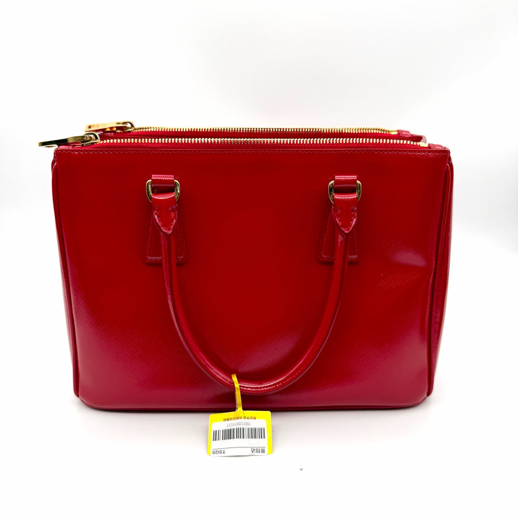 Prada Red Satchel