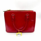 Prada Red Satchel