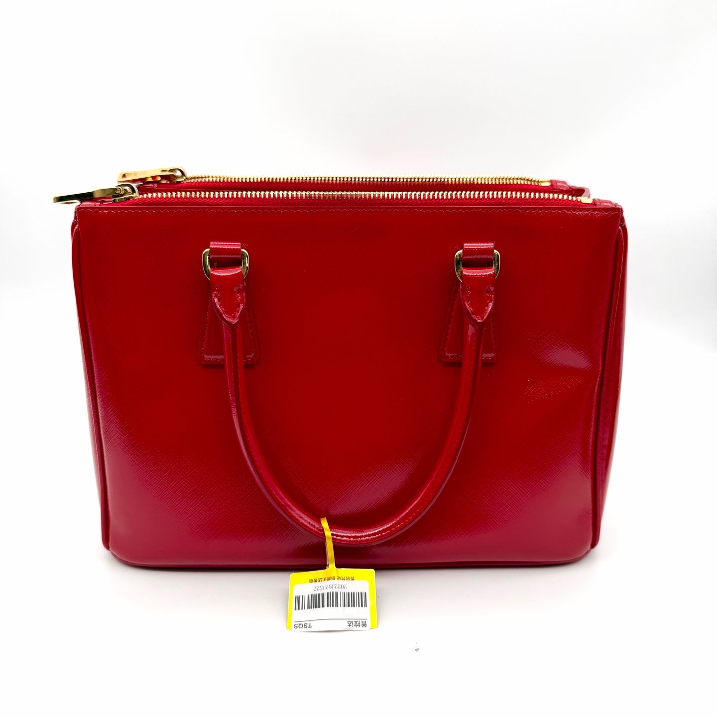 Prada Red Satchel
