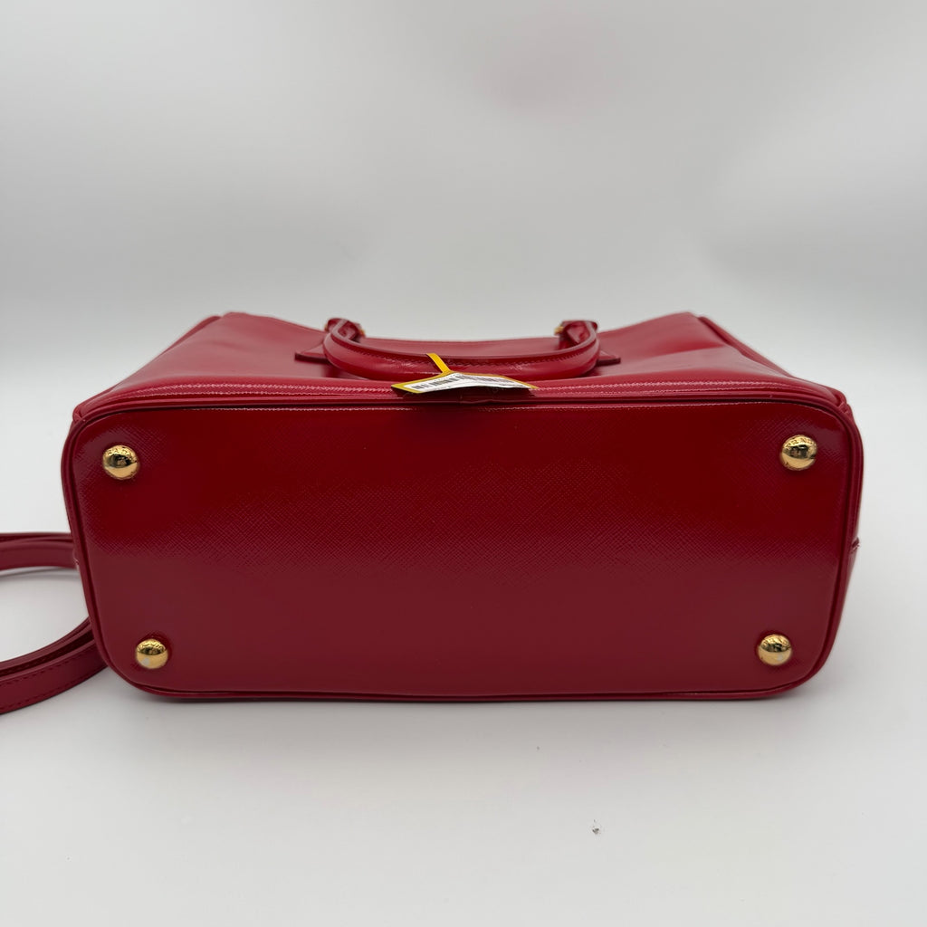 Prada Red Satchel