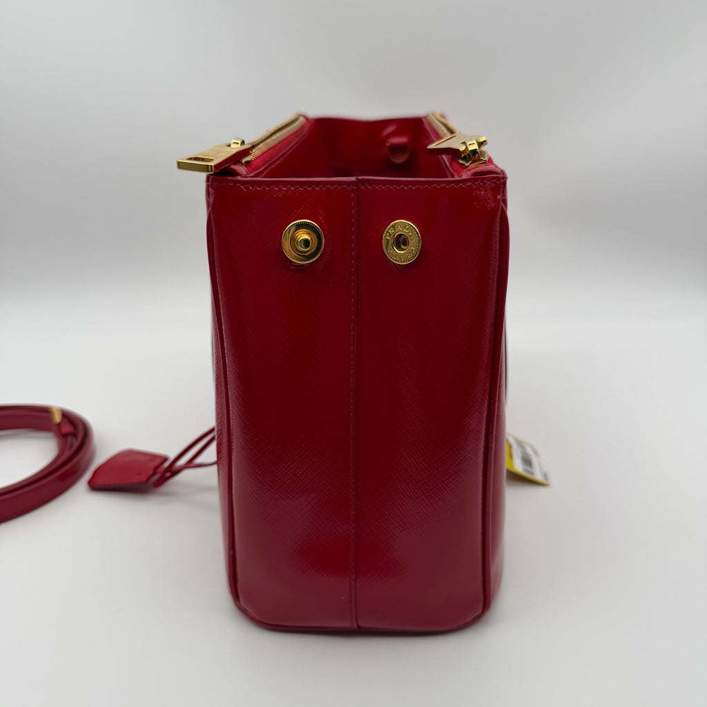 Prada Red Satchel