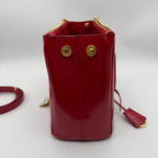 Prada Red Satchel