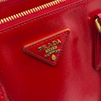 Prada Red Satchel