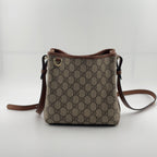 Gucci [New] GG Emblem Series Mini Shoulder Bag Bucket & Drawstring Bag 815118FAD6L9741