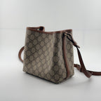 Gucci [New] GG Emblem Series Mini Shoulder Bag Bucket & Drawstring Bag 815118FAD6L9741