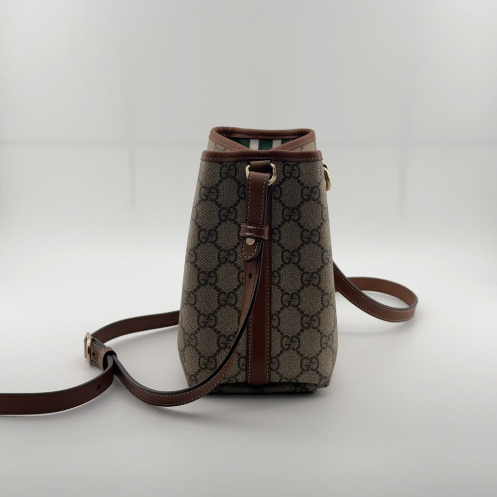 Gucci [New] GG Emblem Series Mini Shoulder Bag Bucket & Drawstring Bag 815118FAD6L9741