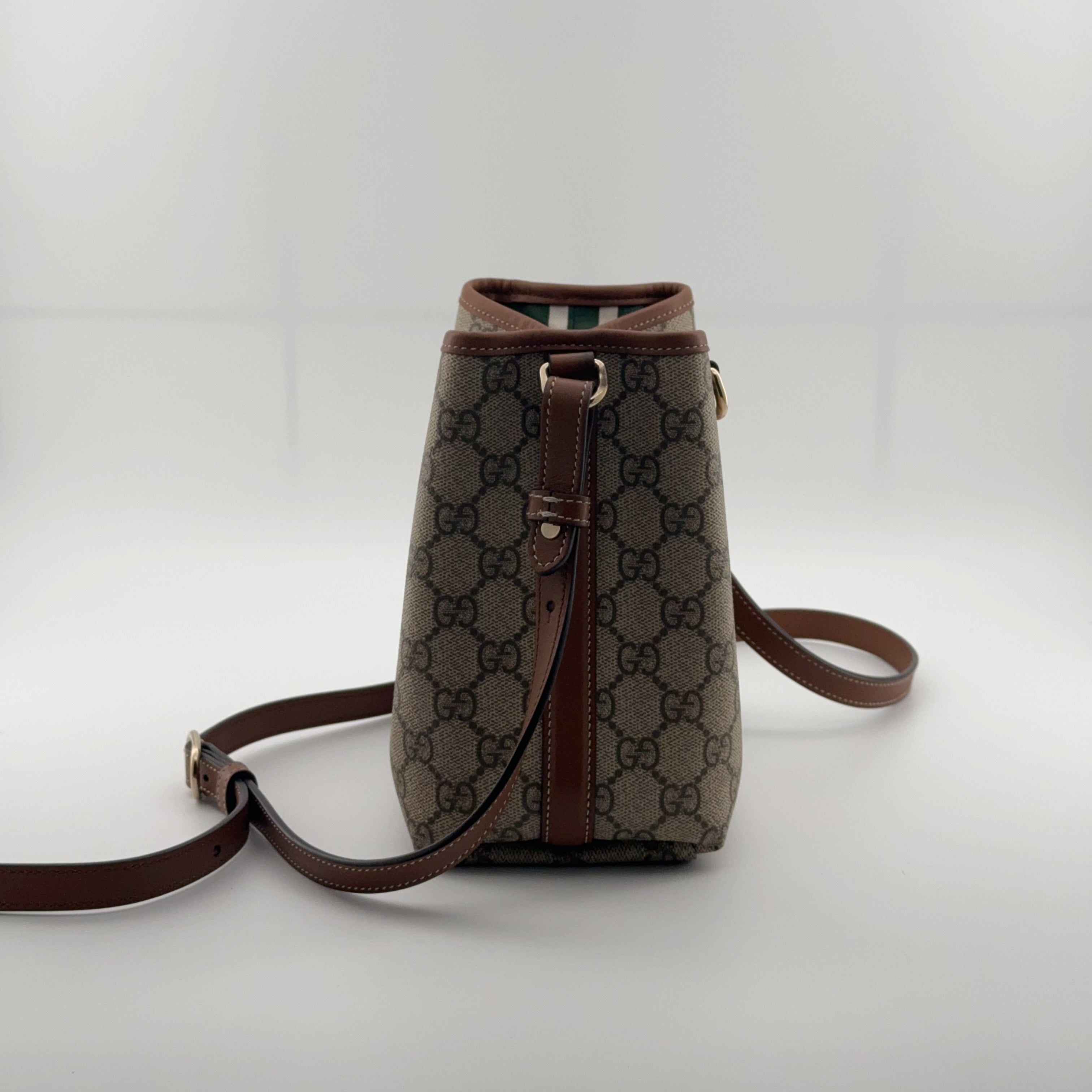 Gucci [New] GG Emblem Series Mini Shoulder Bag Bucket & Drawstring Bag 815118FAD6L9741