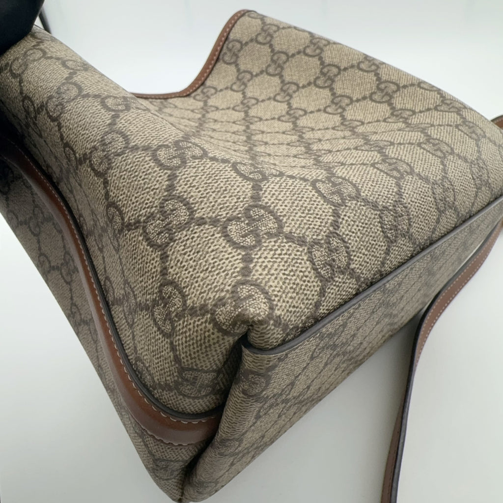 Gucci [New] GG Emblem Series Mini Shoulder Bag Bucket & Drawstring Bag 815118FAD6L9741