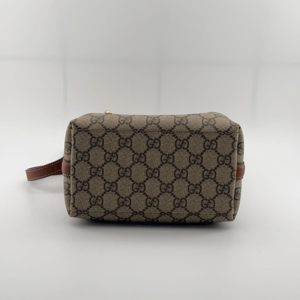 Gucci [New] GG Emblem Series Mini Shoulder Bag Bucket & Drawstring Bag 815118FAD6L9741
