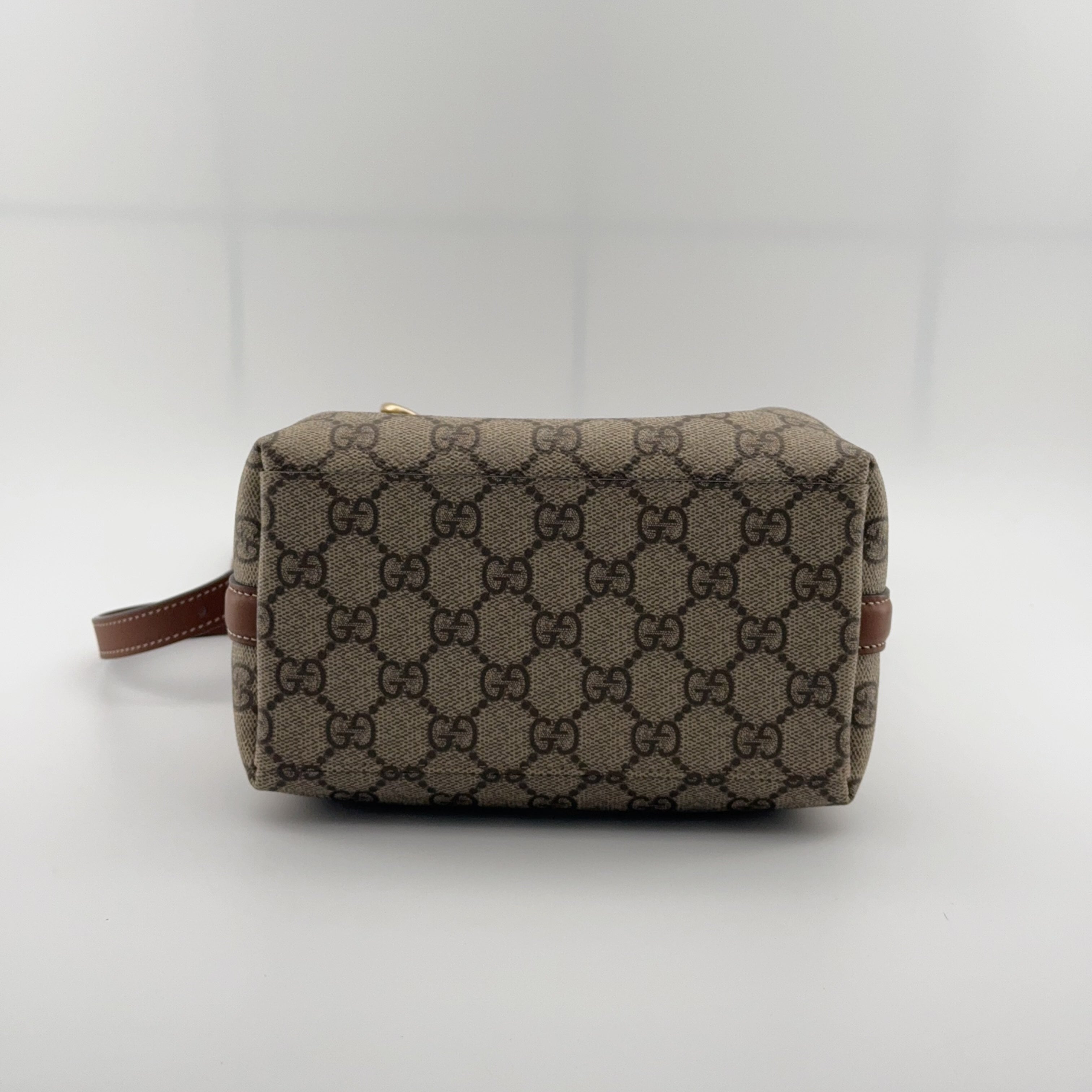 Gucci [New] GG Emblem Series Mini Shoulder Bag Bucket & Drawstring Bag 815118FAD6L9741