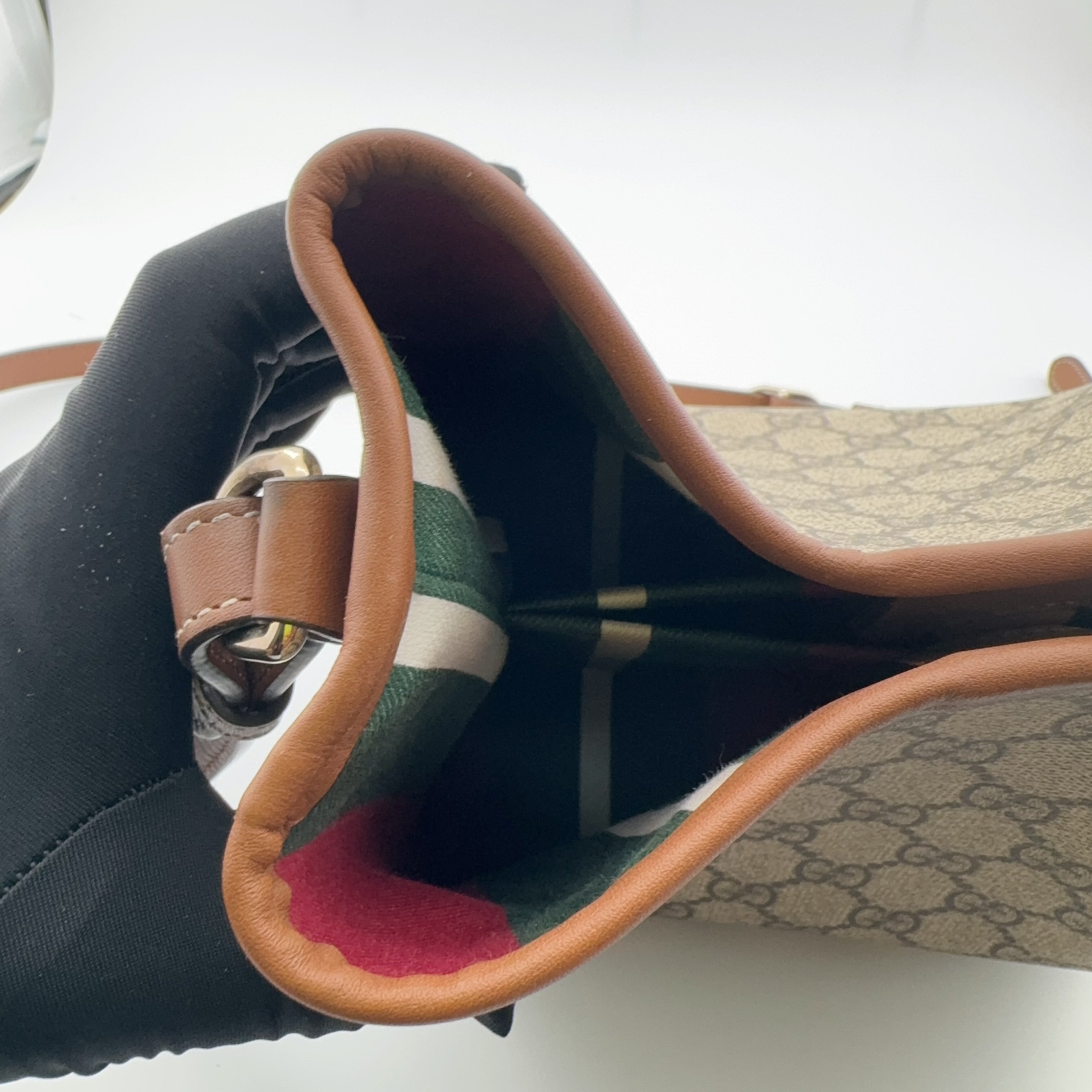 Gucci [New] GG Emblem Series Mini Shoulder Bag Bucket & Drawstring Bag 815118FAD6L9741