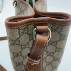 Gucci [New] GG Emblem Series Mini Shoulder Bag Bucket & Drawstring Bag 815118FAD6L9741