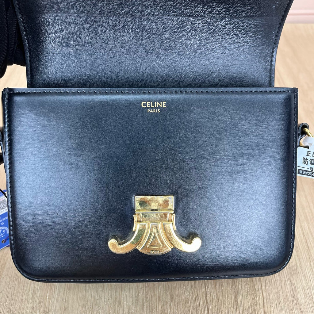 Celine Black CONF.188423BF4.38NO
