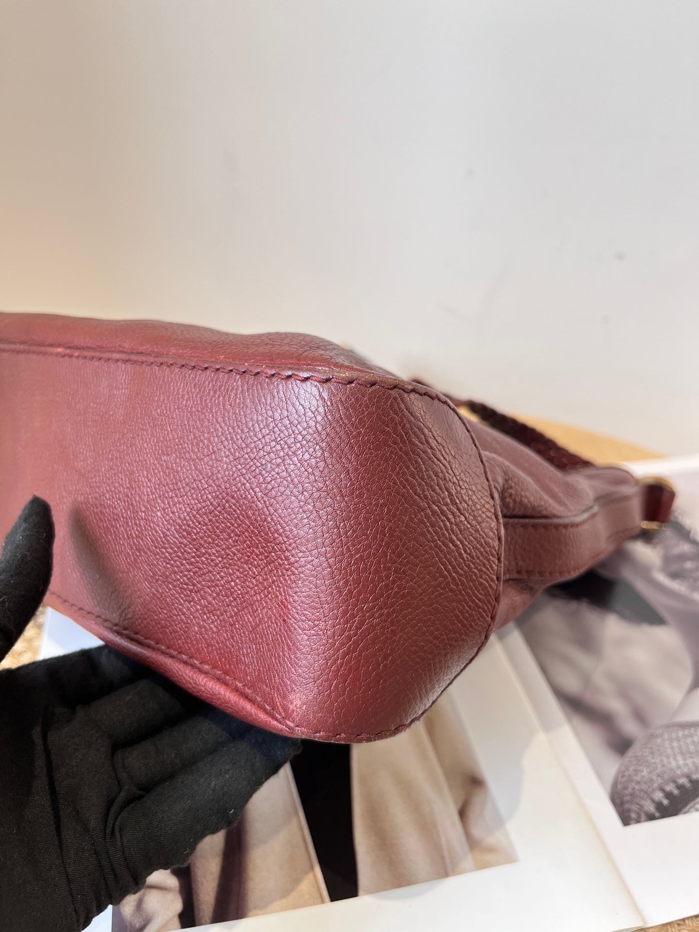 Gucci Leather Red