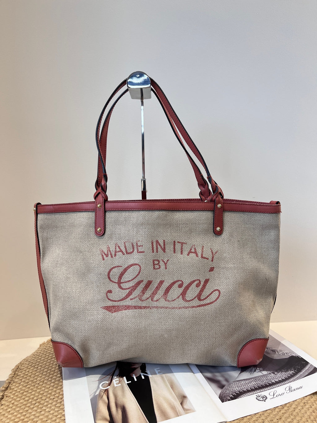 Gucci Canvas Tote