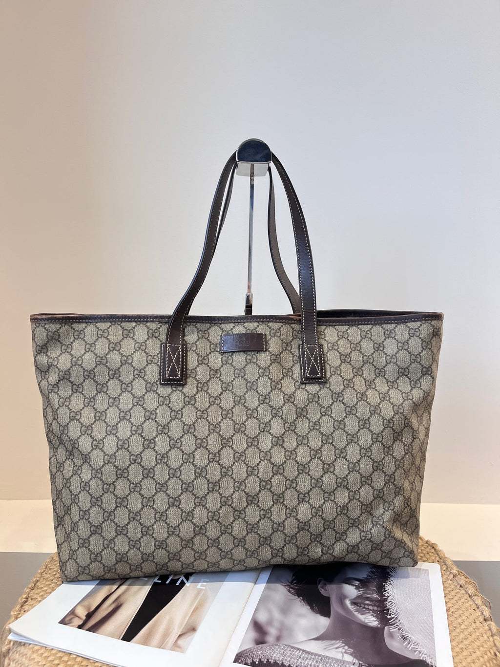 Gucci Leather Tote