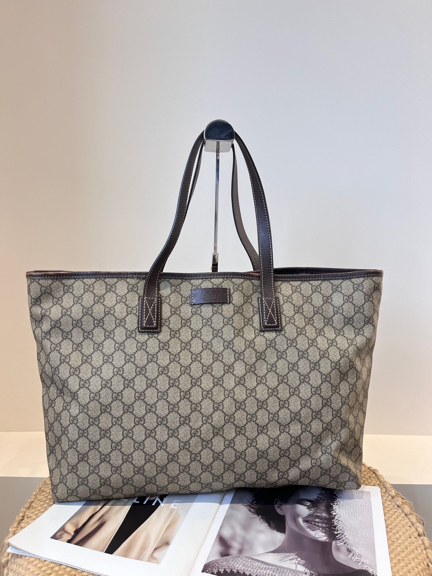 Gucci Leather Tote