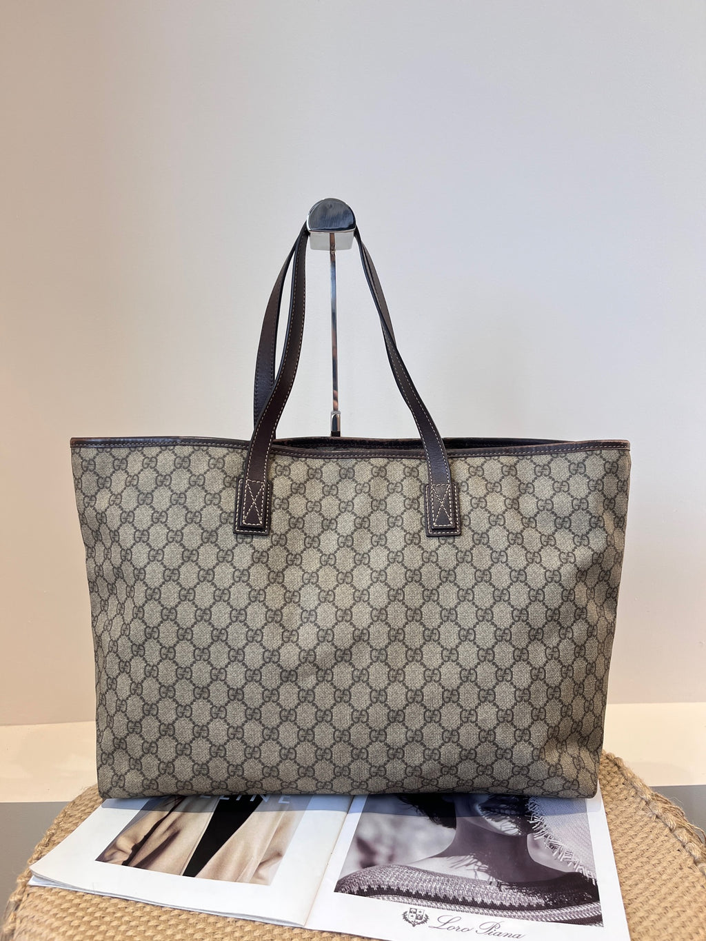 Gucci Leather Tote