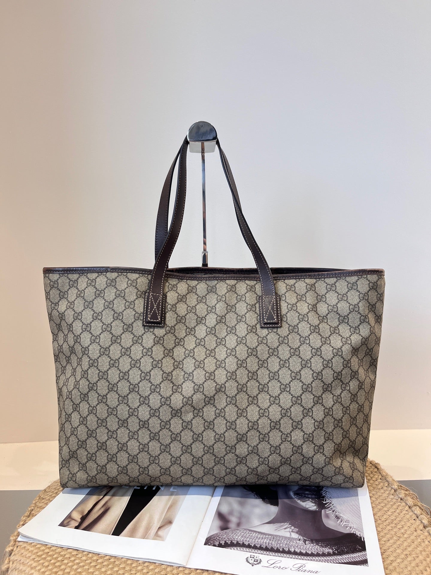 Gucci Leather Tote