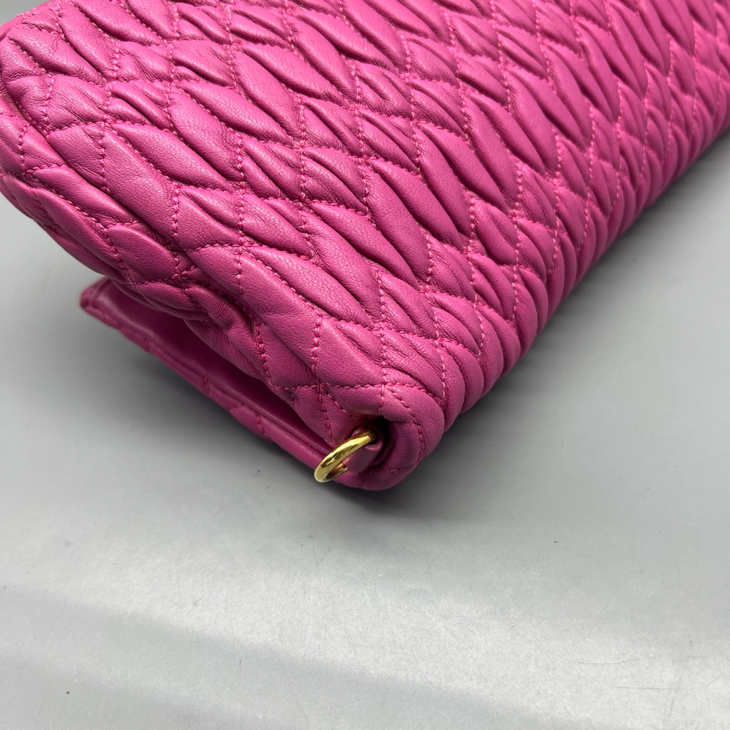 Miu Miu Red Shoulder Bag