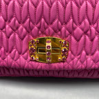 Miu Miu Red Shoulder Bag